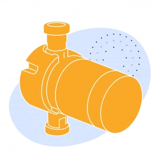 Насос для горячего водоснабжения FN 40-65-370 BZ