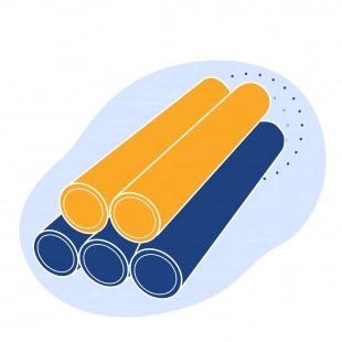 Труба стальная электросварная прямошовная 57x3.8 мм Ст20