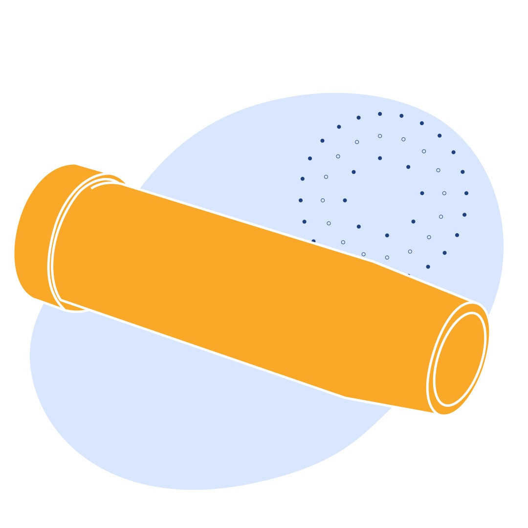 Сопло газовое цилиндрическое 20x76 мм