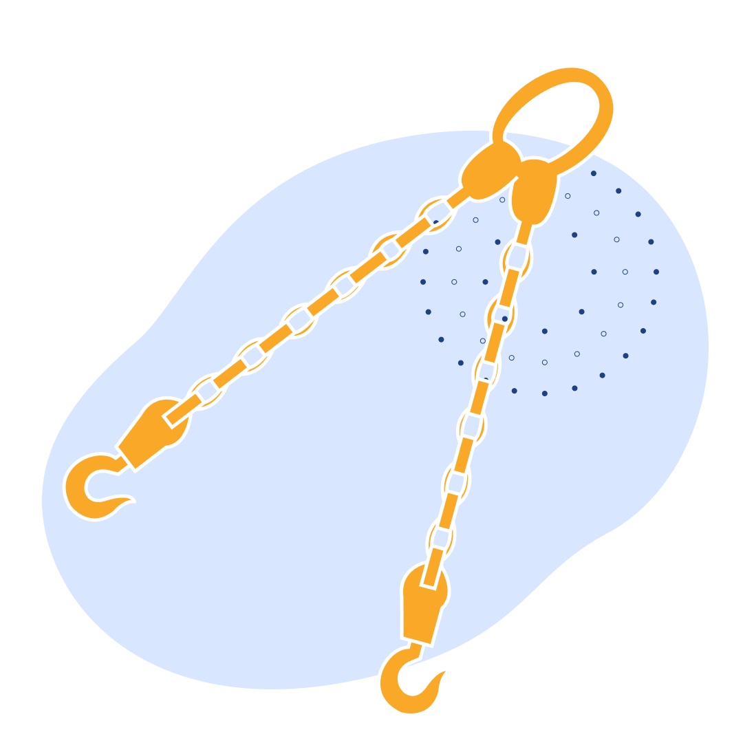 Строп цепной 2сц 3 м 17 т