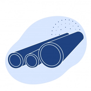 Труба нержавеющая электросварная 920х13 мм 12Х18Н10Т ГОСТ 10704-91