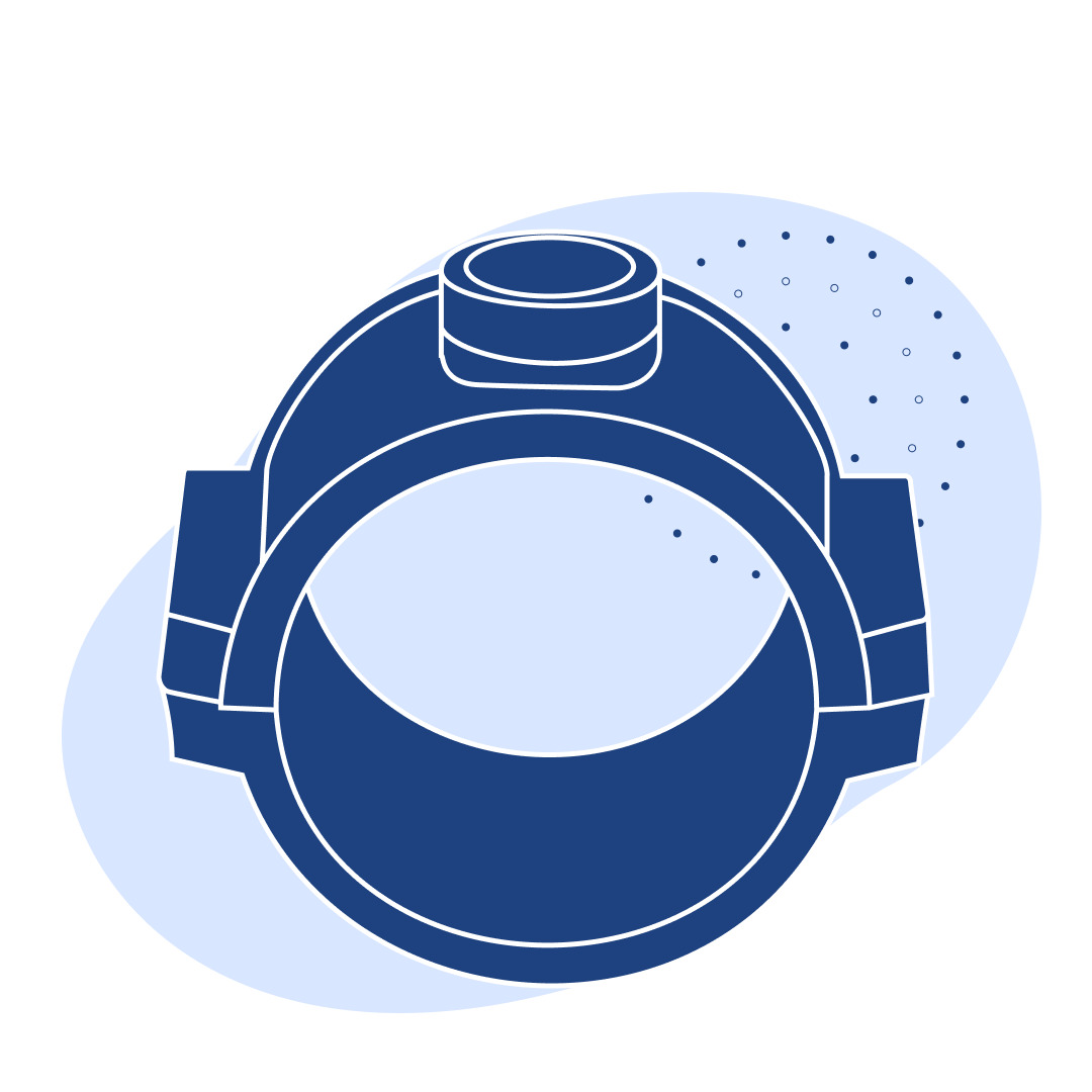 Хомут ПНД Ду 200 мм