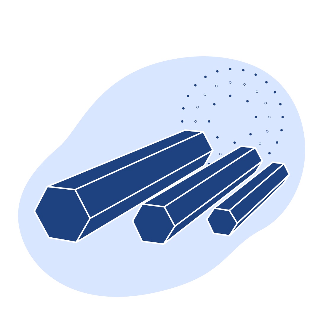 Шестигранник нержавеющий 83 мм AISI 304 ГОСТ 18968-73