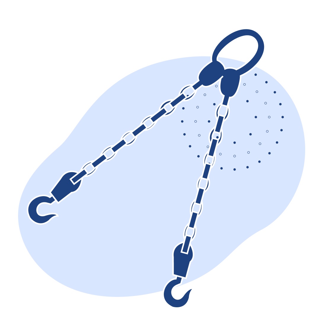 Строп цепной 2сц 3 м 17 т